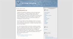 Desktop Screenshot of blog.totheriver.com